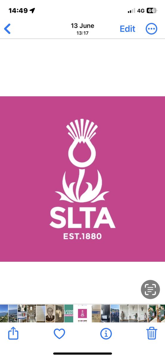 The SLTA tweet media