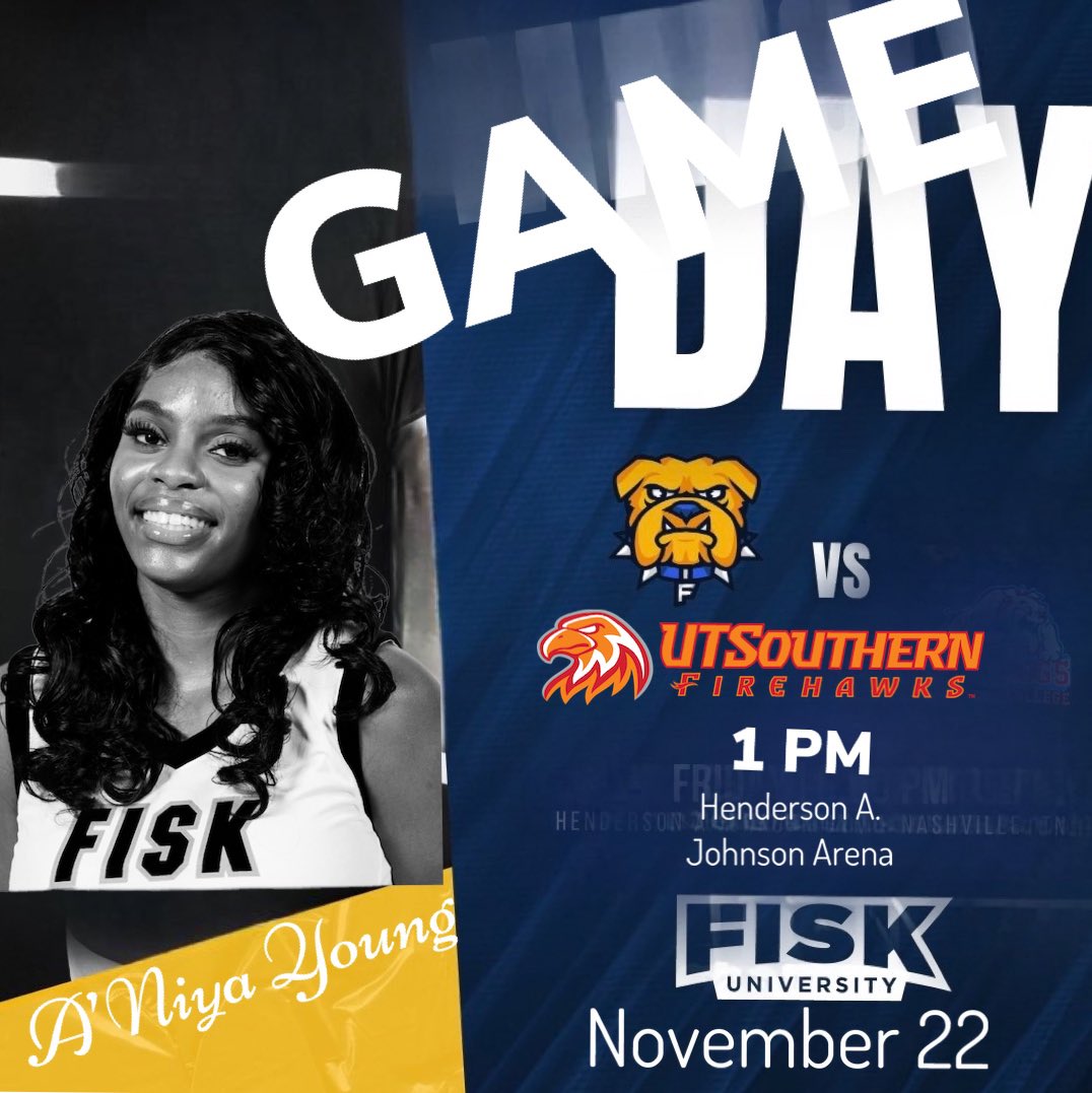 Fisk Athletics (@scwallace615) on Twitter photo It will be a #MetroStrong thing today at the HAJ when <a href="/FiskWBB/">FiskWBB</a> hosts <a href="/UTSWomensBBall/">UTSouthern Women's Basketball</a> <a href="/EastNashvilleBB/">East Nashville Basketball</a> & <a href="/CaneRidgeHS/">Cane Ridge HS</a> star <a href="/ANiyaYoung30/">A'Niya Young</a> will go against former #MaplewoodPanther <a href="/LaroseMorrow12/">Larose Morrow</a>. Come on out for some Thanksgiving Eve action #GoodTrouble It will be a #MetroStrong thing today at the HAJ when <a href="/FiskWBB/">FiskWBB</a> hosts <a href="/UTSWomensBBall/">UTSouthern Women's Basketball</a> <a href="/EastNashvilleBB/">East Nashville Basketball</a> & <a href="/CaneRidgeHS/">Cane Ridge HS</a> star <a href="/ANiyaYoung30/">A'Niya Young</a> will go against former #MaplewoodPanther <a href="/LaroseMorrow12/">Larose Morrow</a>. Come on out for some Thanksgiving Eve action #GoodTrouble