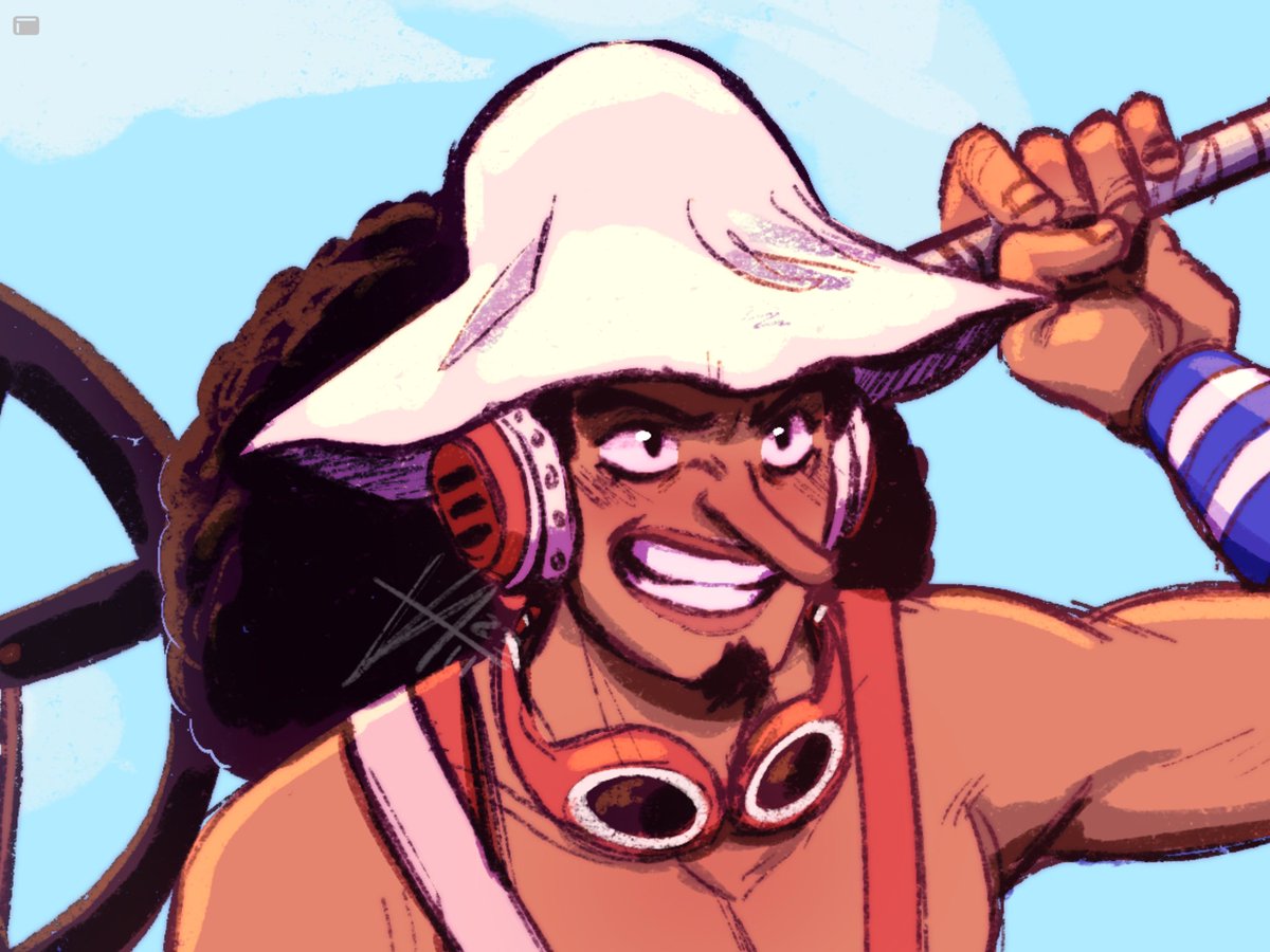 ArtB3rry's tweet photo. CAPTAIN USOPP!!! 
~
#usopp #captainusopp #sniperking #godusopp #onepeice #onepeicefanart https://t.co/0oj9h2Ho5z
