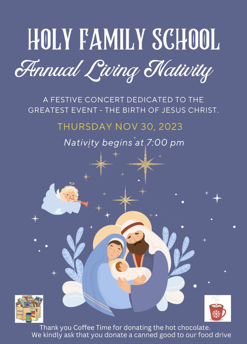 The first Christmas was simple and beautiful. Come remember this joyous event with us. Live animals, beautiful songs and prayer please join us!