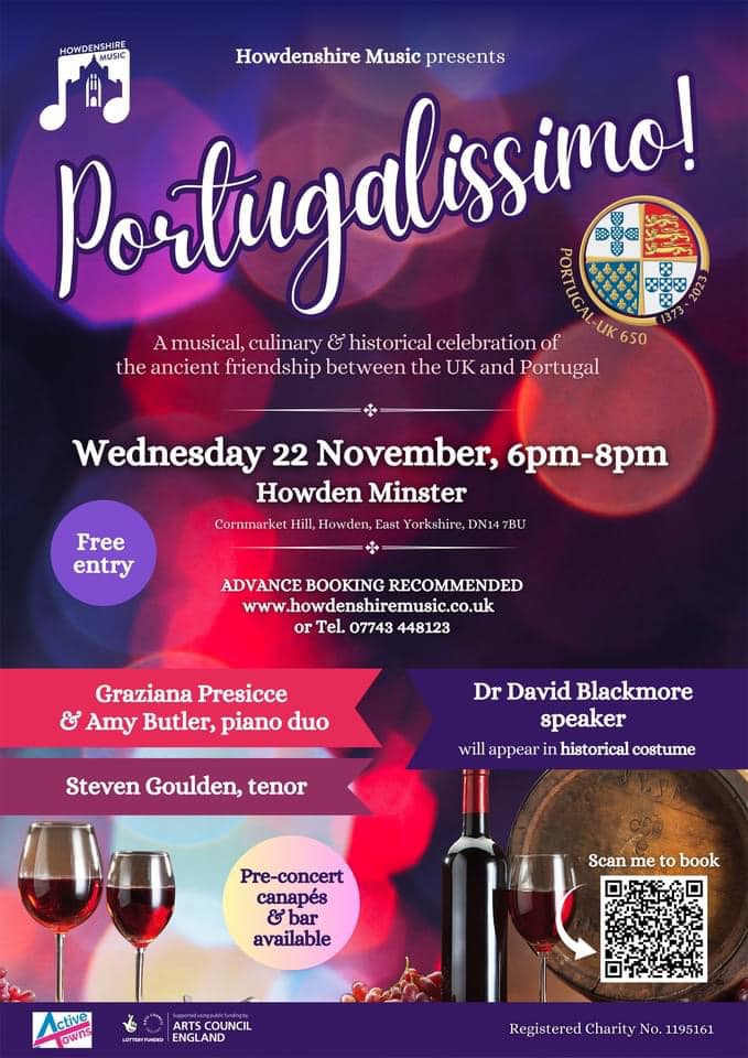 grazykoala's tweet image. Fantastic to hear that today&apos;s @HowdenshireMus concert is sold out! 

Looking forward to our duets with pianist Amy Butler by #British &amp;amp; #Portuguese composers and to enjoy tenor @StevenGoulden2&apos;s fantastic singing. 
#Portugalissimo 💃