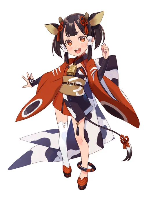ちび丑ちゃん #いいツインテールの日 #ETOGirls