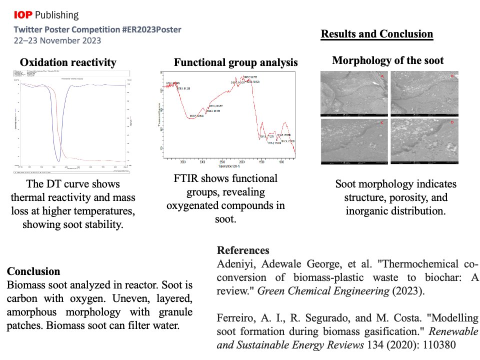 abelito (@abelegbemhenghe) on Twitter photo This study emphasizes biomass energy production for clean, carbon-free energy and waste management.
#energy #environment #foodsystems #health #PhDlife #AcademicTwitter #Climate #Ecology
<a href="/IOPenvironment/">IOP Environment</a> #ER2023poster This study emphasizes biomass energy production for clean, carbon-free energy and waste management.
#energy #environment #foodsystems #health #PhDlife #AcademicTwitter #Climate #Ecology
<a href="/IOPenvironment/">IOP Environment</a> #ER2023poster