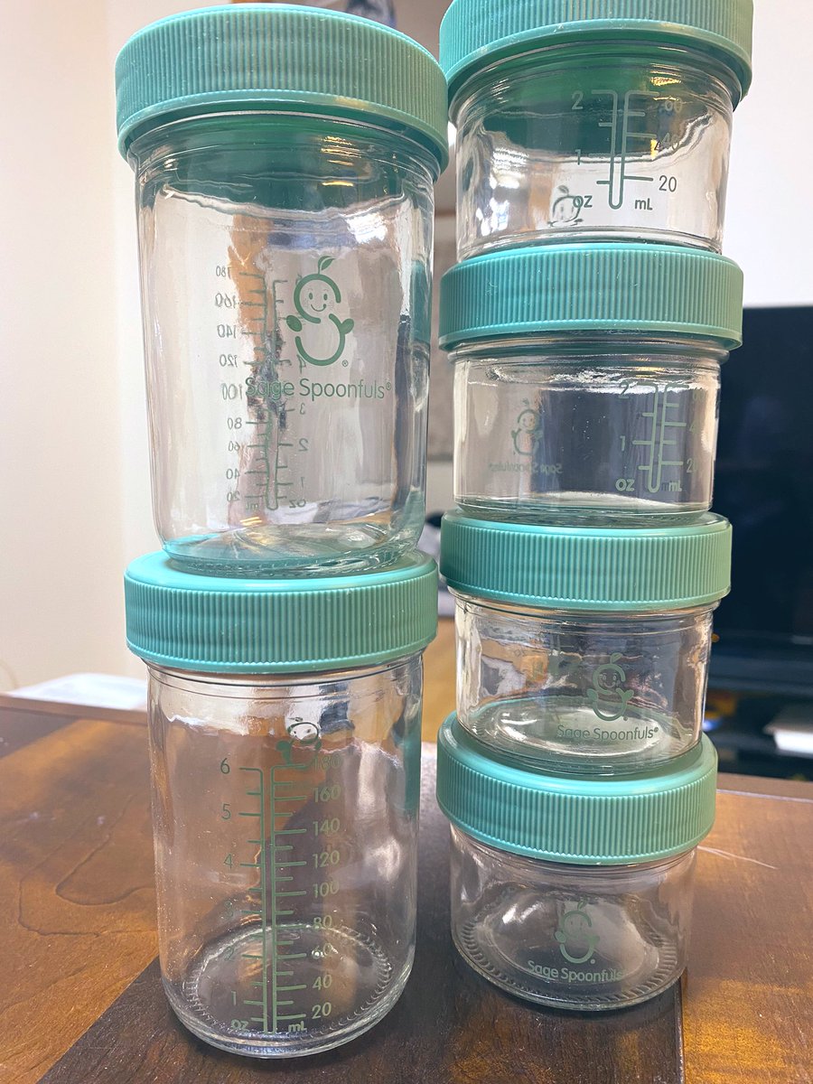 3kids_mama_mayo's tweet photo. ねぇ知ってる？
iHerbで買えるベビー用ガラス容器。
・鉛
・BPA
・PVC
・カドミウム
・フタル酸エステル
オールフリー。

我が家は旅行時の粉類（重曹クエン酸等）・ちょっと残ったおかずやお漬物・愛犬のご飯とりわけ…とかなり重宝してる🍀

少しづつ集めてるよ🍀 https://t.co/QoNgONMhjv