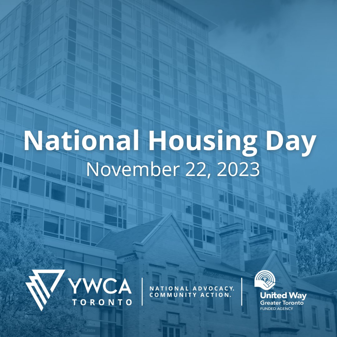 Today is #NationalHousingDay! 🏠We believe that access to safe, affordable housing is a human right. We advocate at all levels of government for #AffordableHousing &amp; provide housing for  women, gender diverse people and their families. 
ywcatoronto.org/ourprograms/sh…