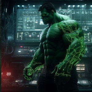 2MoonsAI's tweet image. Unleashing the unthinkable fusion - Neo with the raw power of the Hulk in the iconic Matrix! 
👓 Experience the ultimate crossover in full force and dive into a reality where anything is possible at 2moons.ai
#NeoHulk #MatrixReality #AIArtistry #MidjourneyAI