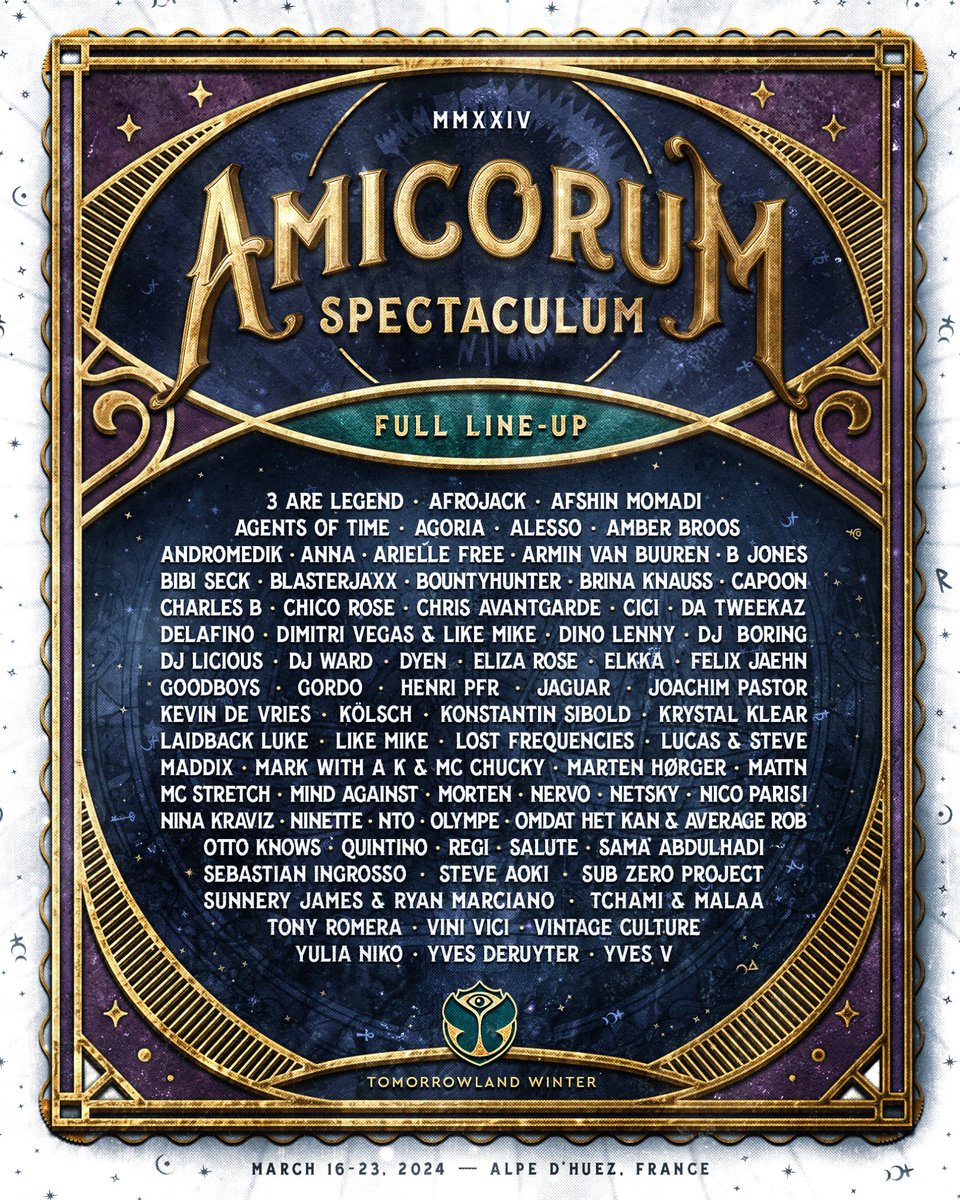 Tomorrowland Winter 2025 Lineup Tickets Live Stream Schedule