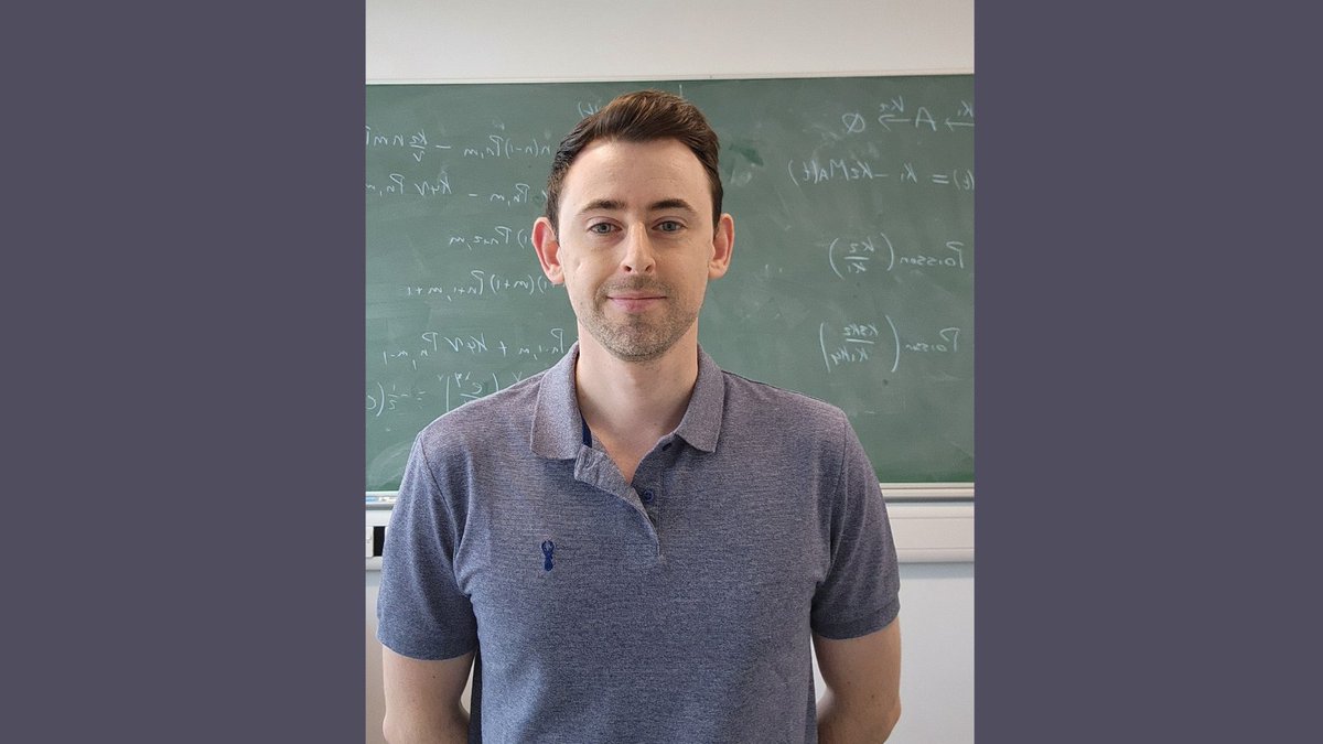 durham_uni's tweet photo. We caught up with Dr Denis Patterson who recently joined our Mathematical Sciences department.

Get to know Denis and more about his research: https://t.co/DlKgrlUYKx 
#DUmaths https://t.co/wz3bWa5w8u