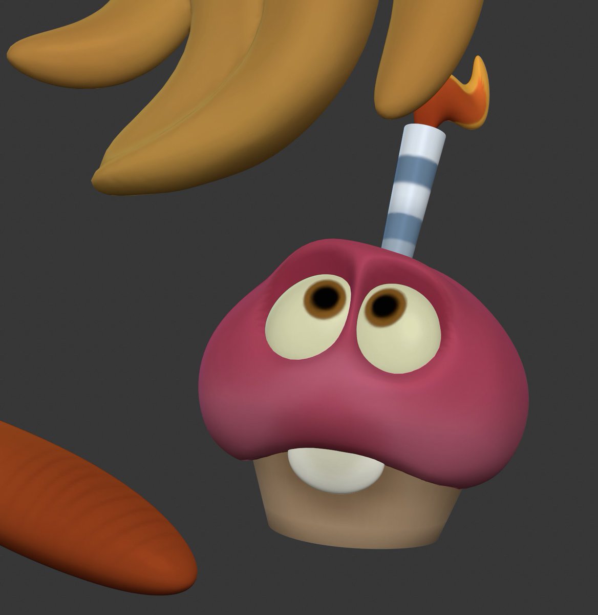 Hard work… #FNAF #chicafnaf #mrcupcake #FiveNightsAtFreeddys #nomadsculpt