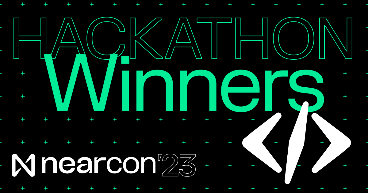 NEARProtocol's tweet photo. NEARCON 2023 IRL Hackathon winners announcement!  🏆 

These brilliant innovators showcased groundbreaking projects. Kudos to Quex, ClickDapp, B4B, Proof-of-Reputation, @thedefibuilder, Obrigado, @MagicBuildAI, and Web3 Plugin!

Read more here: https://t.co/2PWyxFc21B https://t.co/7XU96uJ2YS