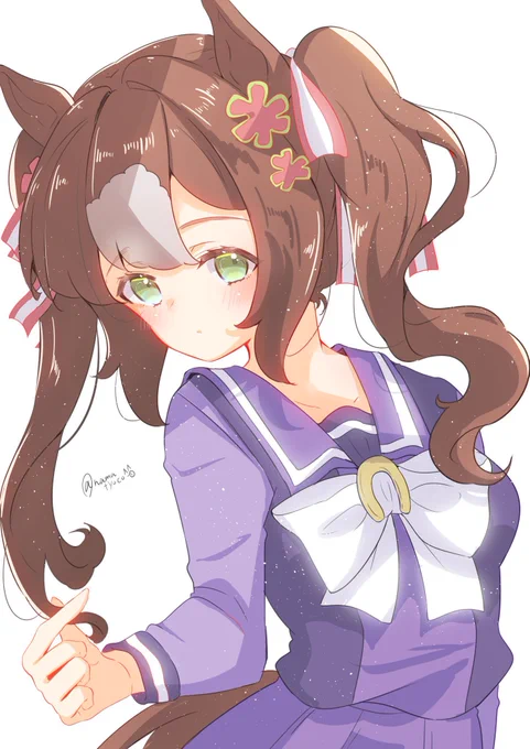 妄想ツインテール殿下#いいツインテールの日 #ウマ娘 