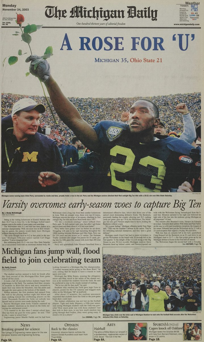 Michigan Daily Sports tweet media