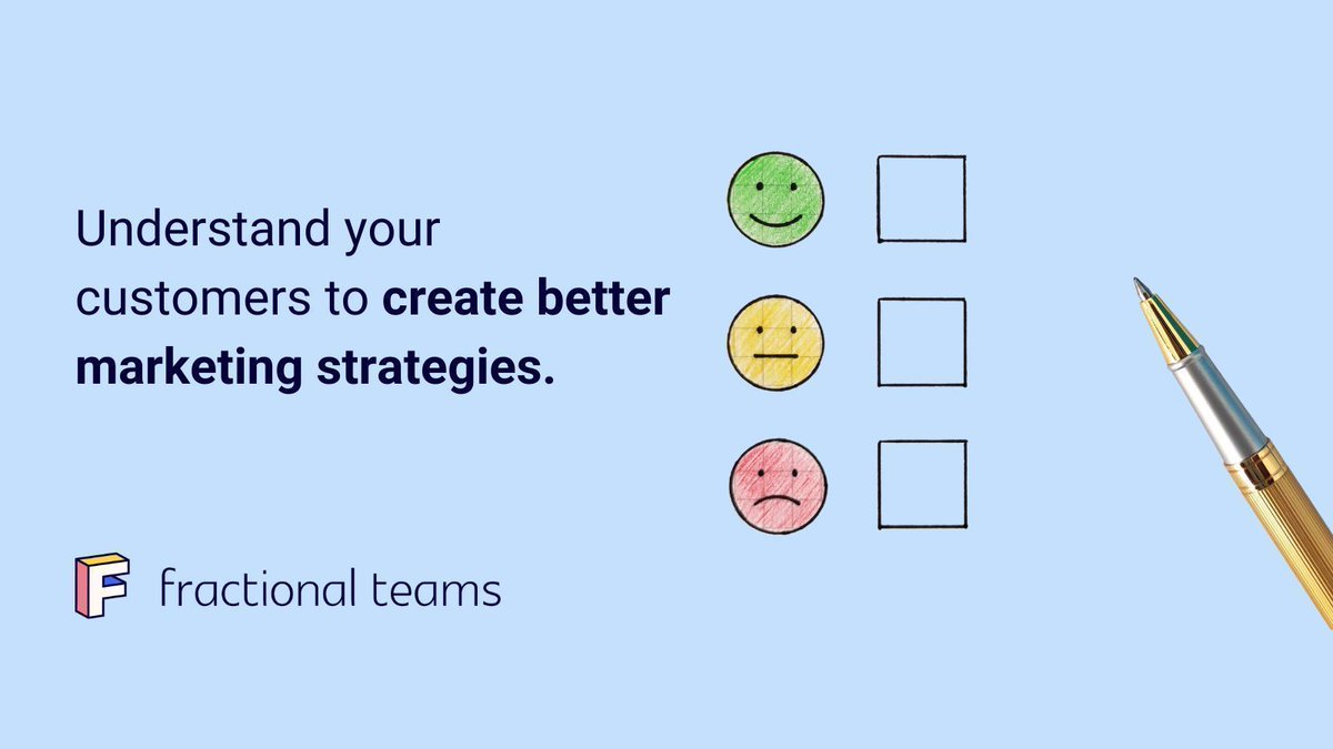 FractionalTeams's tweet photo. 💡 Knowing your customers and their needs is key to success. Read our blog on how creating customer #profiles can help you build successful products and develop effective marketing strategies. 

https://t.co/Qd0jlBRSGM 

#CustomerSuccess #B2BMarketingStrategy #Persona #Product https://t.co/dkfFdxxTFv