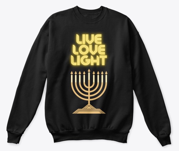 FrumMerch's tweet photo. @PunkedFakert @beherenow365 And lastly, our two cringy yet lovely Chanukah apparel pieces:

1. Live Love Light

https://t.co/M7OyoR0joF

https://t.co/OeM1dFhG6F

2. Bubby gave me this lousy Chanukah gift 

https://t.co/AKTuuiD6pc

https://t.co/b8grZDlis4 https://t.co/kVkH49GzpB