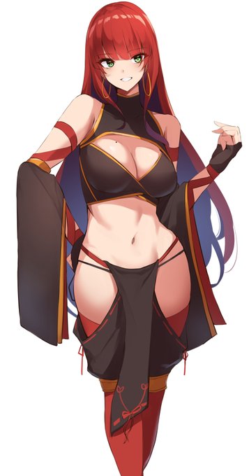 うちの八重さんこの服のほうがいいな!
やっぱ胸元がばっと空いてた方がセクシー…☺️ 