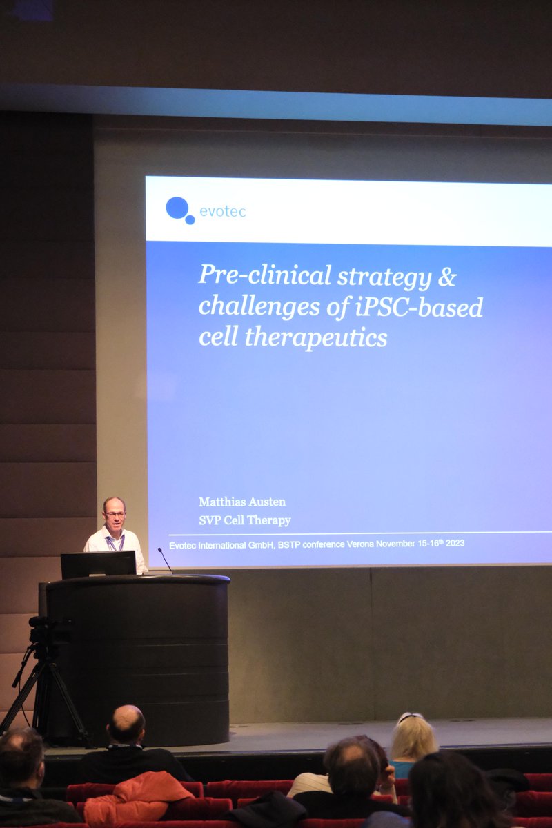 Evotec's tweet image. Heartfelt thanks to BSTP for choosing Evotec Verona to host their annual meeting! It has been a pleasure to welcome these brilliant minds for scientific discussions about the future of cell therapy and the crucial role of pathology in this field #BSTPASM2023 #researchneverstops