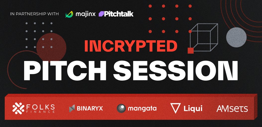 pitchtalk_com's tweet photo. ⏰ Exciting update! The next 5 innovators are gearing up for the #IncryptedPitchSession starting in an hour! 🚀 Get ready for a whirlwind of inspiration! 💡 #PitchSession #PitchTalk https://t.co/LQ7vo4KpbW