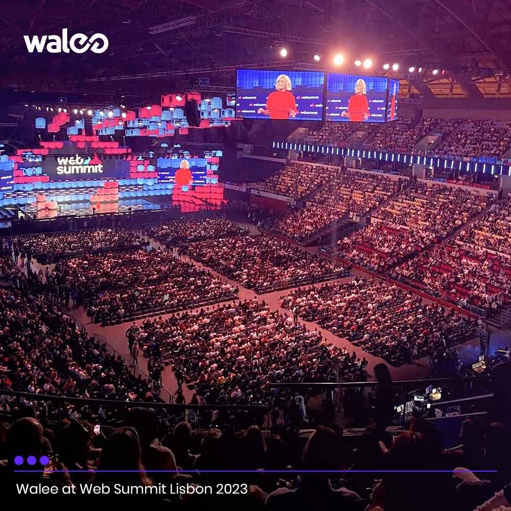 WaleeMena's tweet photo. The #Walee leadership team attended Lisbon 2023 @websummit 
The event was attended by more than 75,000 Tech &amp; global leaders with a top lineup of speakers &amp; specialists driving session engagements and knowledge exchange, propelling us forward in the ever-evolving tech spectrums. https://t.co/V0sL6AHLSa