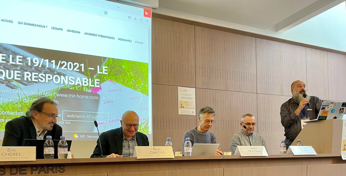 #JTIA Une table ronde composée d'intelligences humaines pour conclure cette journée autour de l'#IA