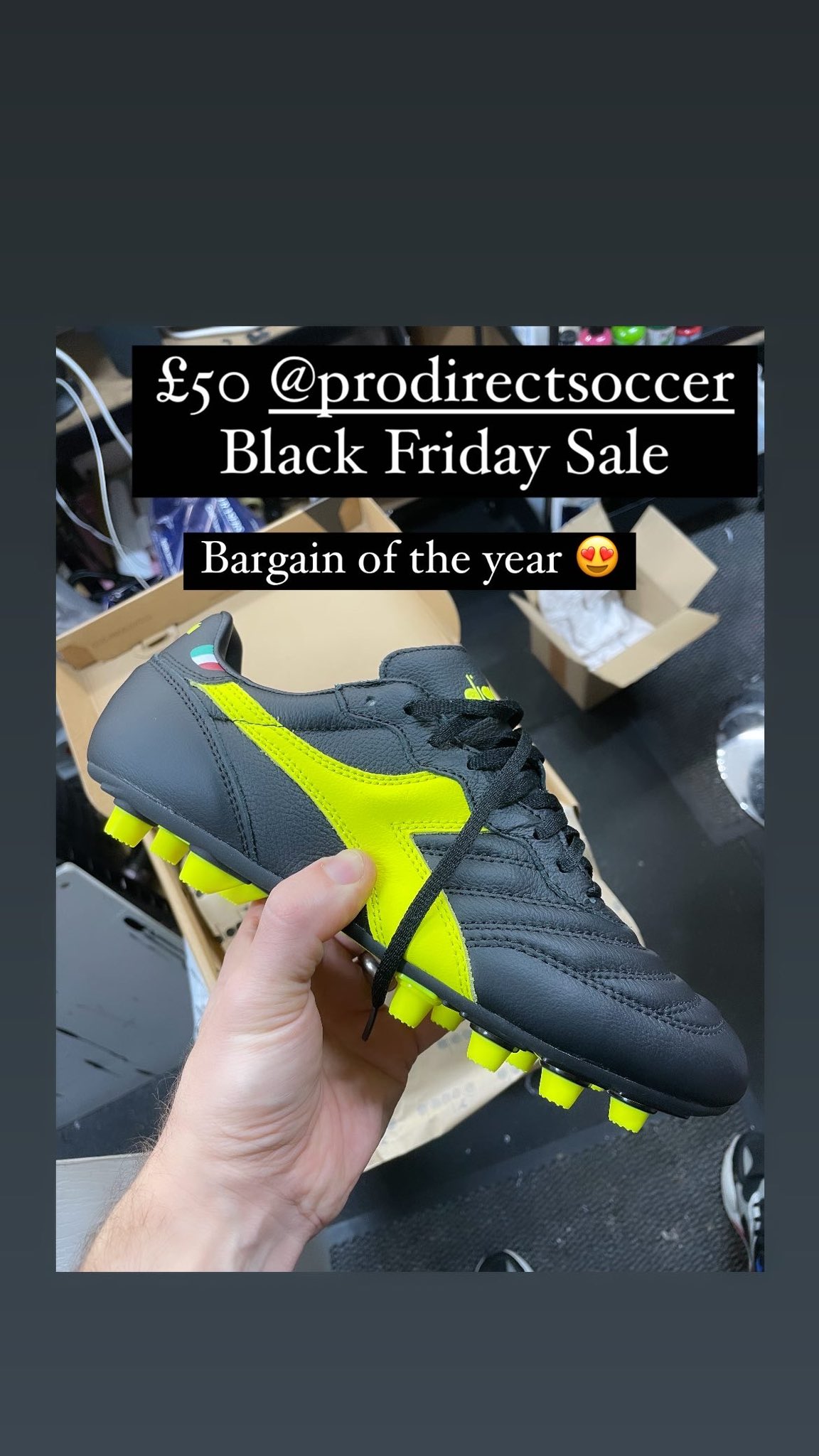 Soccer shoes black clearance friday