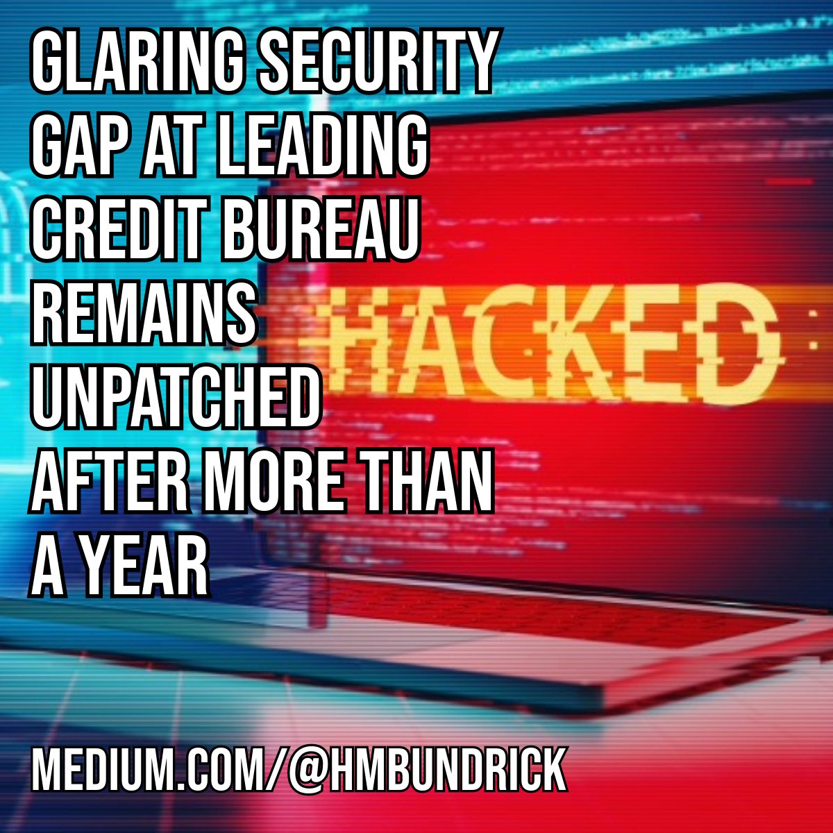 HalMBundrick's tweet image. Identity thieves are hacking accounts long after the security gap was reported.  #identitytheft #money medium.com/@hmbundrick/gl…