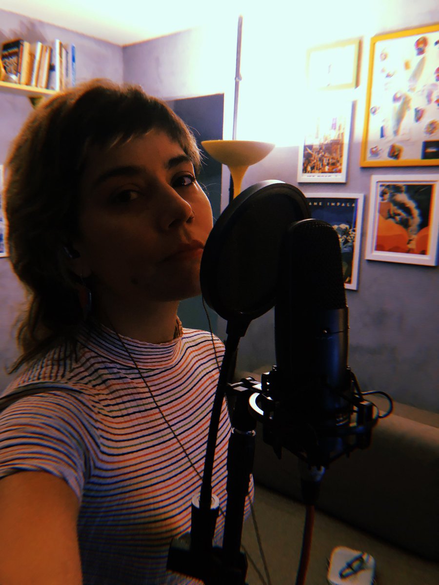 ruanna____'s tweet photo. A gente sempre tem o que comemorar 🎶
Mais uma música minha sendo concluída.
Produção musical de @UiraGarcia e Bráulio Almeida
#diadomusico https://t.co/bBN2GZq5T5
