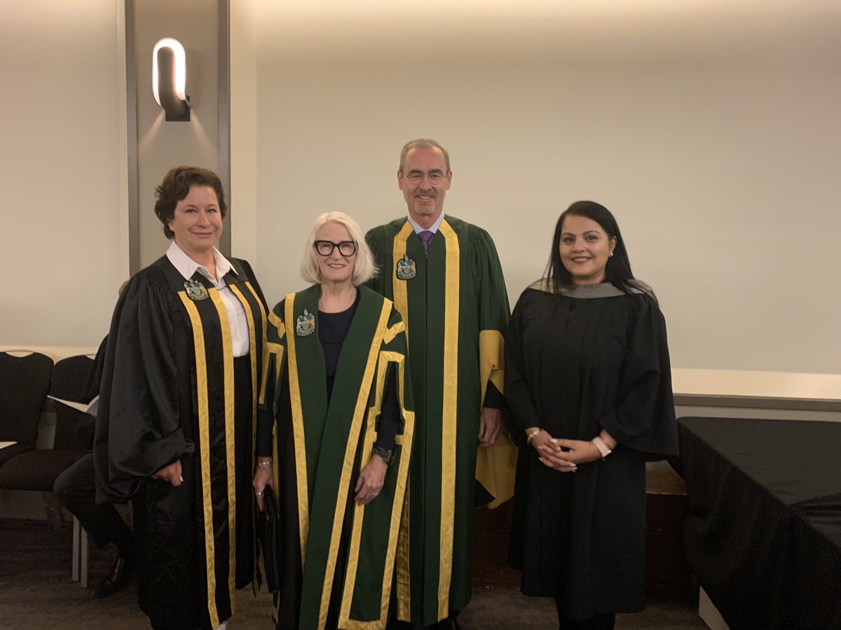 Thrilled to join so many talented graduates at the University of Alberta Fall Convocation. 

Witnessing the culmination of hard work and dedication is truly inspiring. Congratulations to the Class of 2023! 

#UAlberta #abed