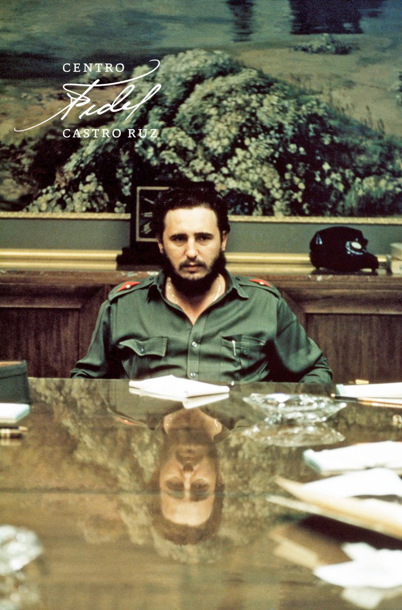 centrofidel's tweet photo. #Fidel:"Los que creemos de verdad que existe una posibilidad o una esperanza, fundada en razones sólidas, podemos trasmitir esa esperanza, podemos persuadir de esa posibilidad: hagamos nuestro trabajo". #LíderEterno #FidelVive https://t.co/pgE37Sd4oO