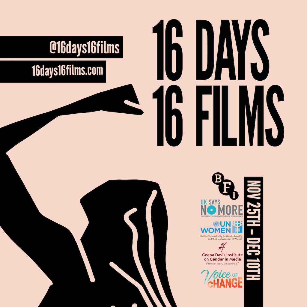 This year’s edition of @16Days16Films runs from 25th November to 10th December. You can watch the 16 selected films by female-identifying filmmakers that explore, emote, or educate on a form of violence against women at 16days16films.com