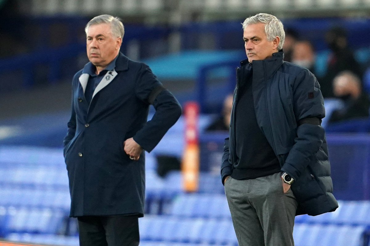FabrizioRomano's tweet image. ⚪️ José Mourinho on Ancelotti &amp;amp; Brazil: “I think only a crazy person like me can leave Real without the club wanting to. I left even though Real and José Sánchez wanted me to stay”.

“I’m sure that Carlo will decide to stay as soon as Florentino Pérez calls him”.