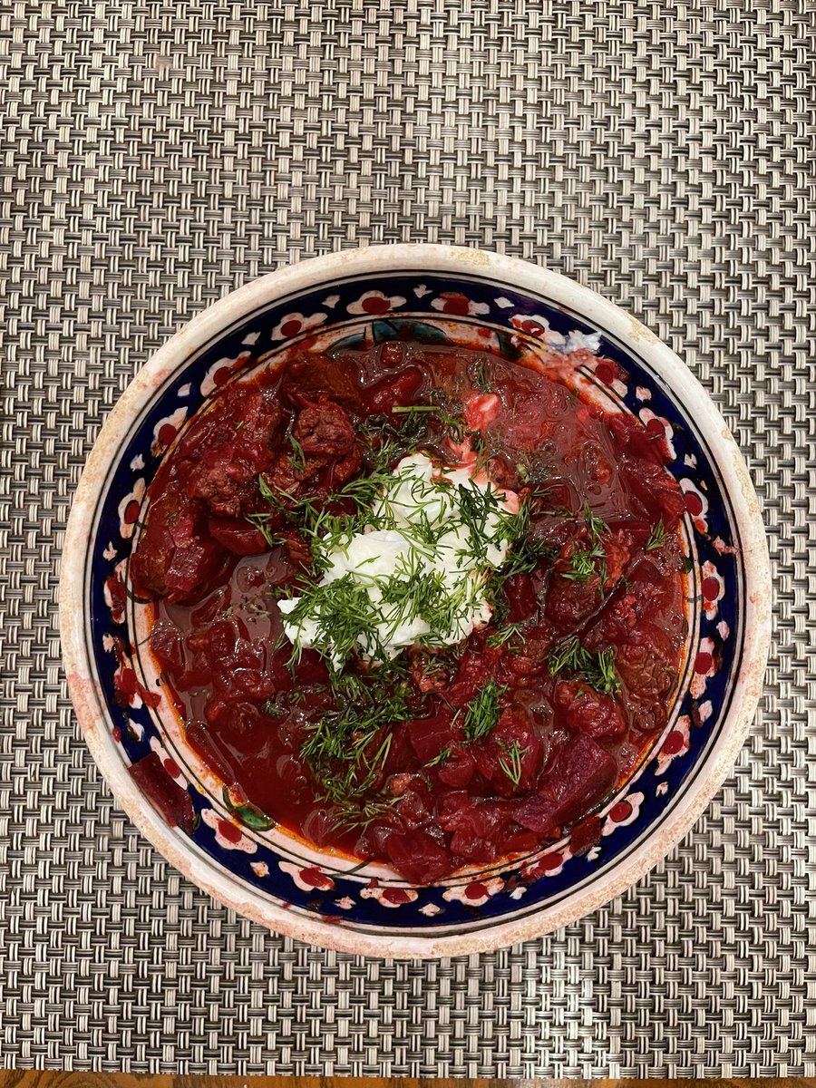 Proud of this batch of borscht