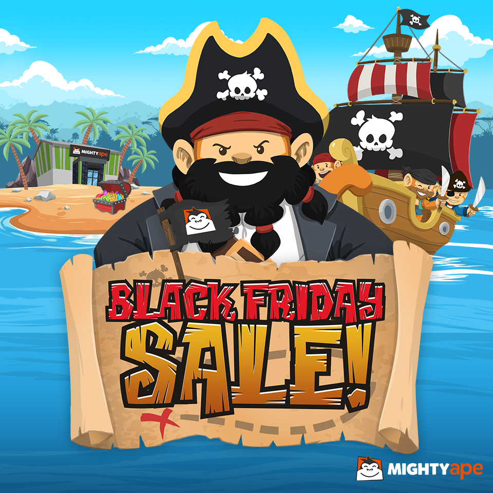 Ahoy there me hearties! Our Black Friday Sale is now LIVE - dive into a sea of EPIC DEALS right now! mghty.pe/BlackFriday2023