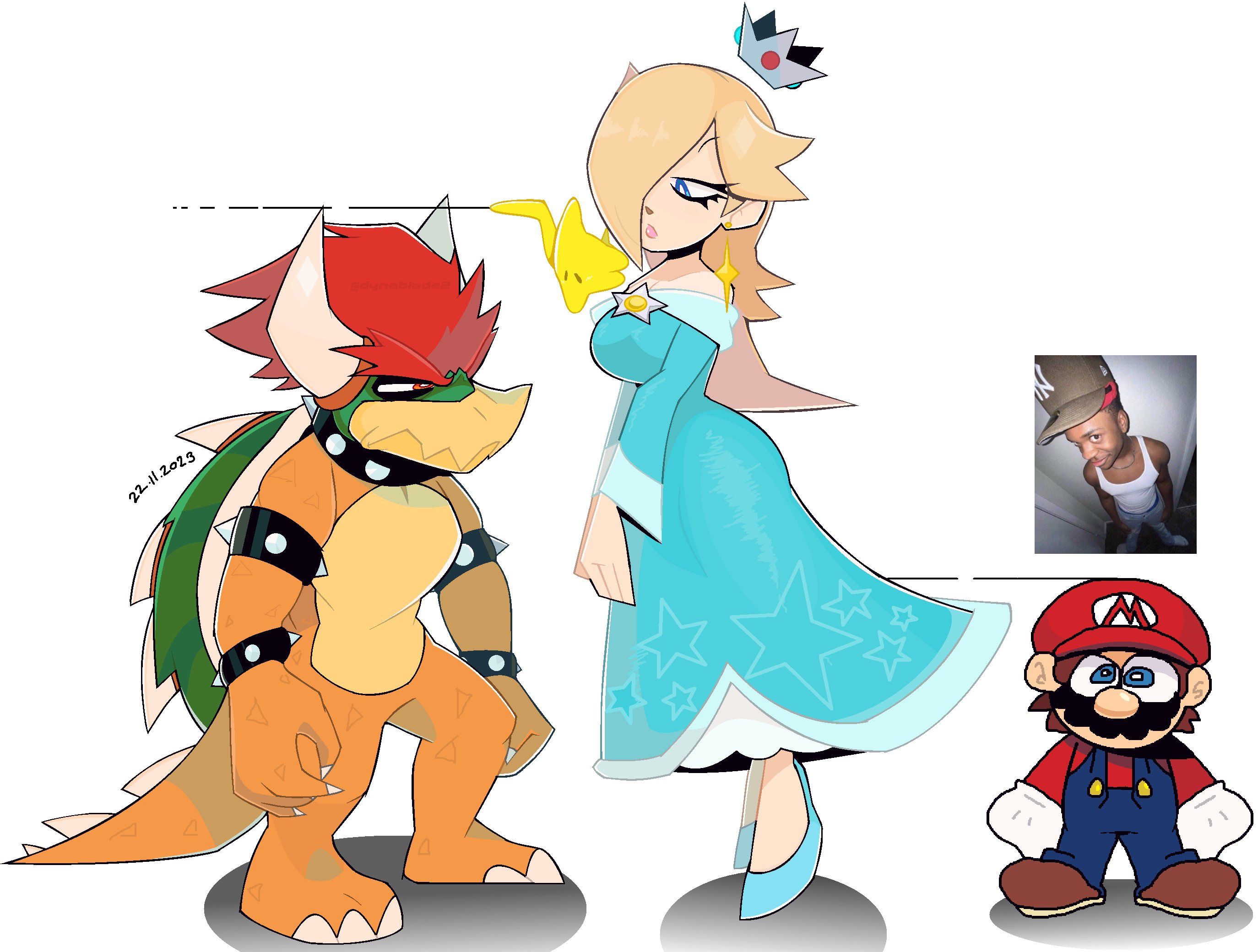🇲🇿 on X: “rosalina the mario height thing⚗️ https://t.co 
