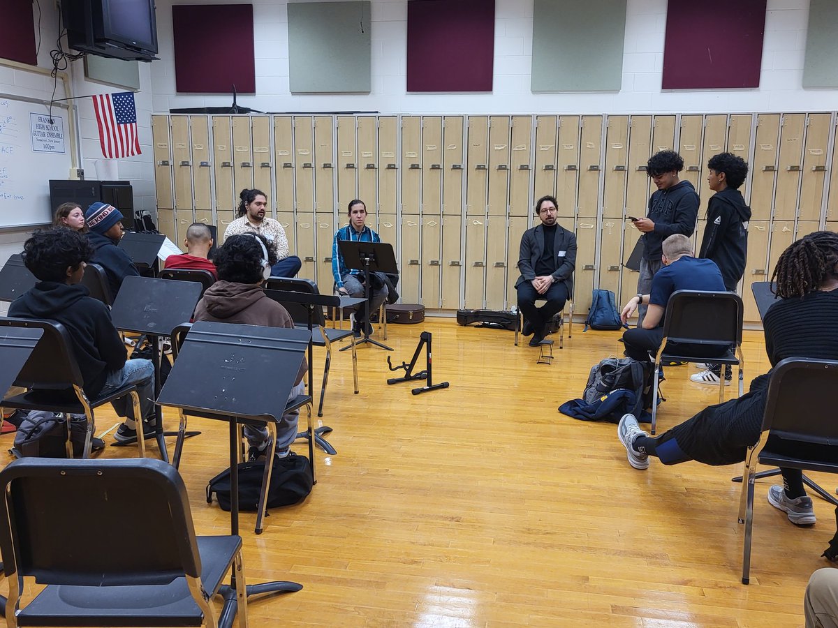 Cesar Rainho (@artssupvr_ftps) on Twitter photo Dr. Kaya and NJCU students visited our FHS Guitar students today! Sharing performances and what a life in music could look like after high school! <a href="/WNews_FTPS/">WNews_FTPSchools</a> <a href="/FHS_FTPSchools/">Dr. Nicholas Solomon</a> Dr. Kaya and NJCU students visited our FHS Guitar students today! Sharing performances and what a life in music could look like after high school! <a href="/WNews_FTPS/">WNews_FTPSchools</a> <a href="/FHS_FTPSchools/">Dr. Nicholas Solomon</a>