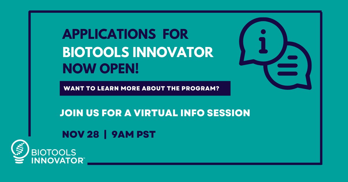 Don't miss out! Register for @BTInnovator's application information session on November 28th at 9am PST and get all your application questions answered. Register here: us06web.zoom.us/webinar/regist…