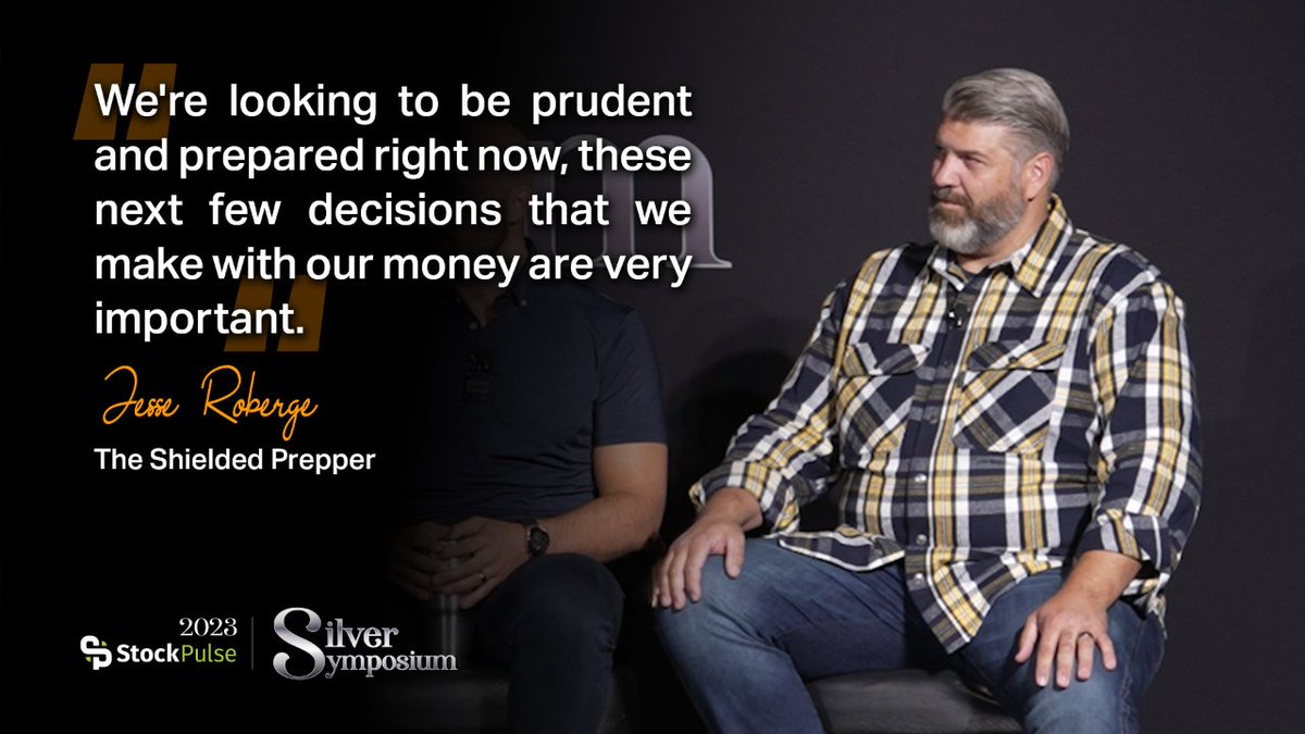 We're looking to be prudent and prepared right now, these next few decisions that we make with our money are very important. - Jesse Roberge, The Shielded Prepper

Watch the full video here 👉 youtu.be/iryhwIPhc0g 

#SilverSymposium #Bitcoin #Gold #Silver #EconomicInsights