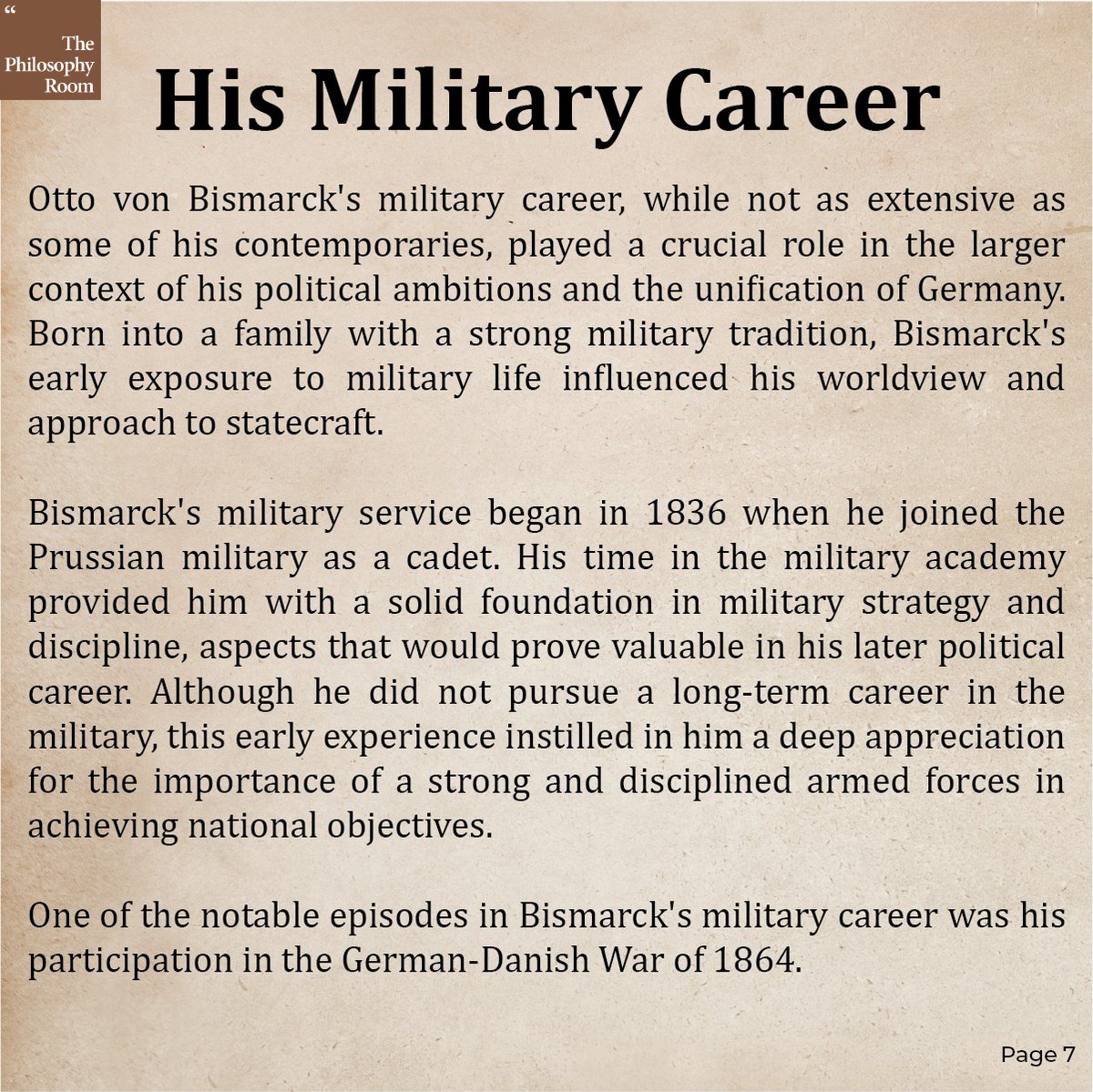 BardReview's tweet photo. #Bismark's military career https://t.co/3i7ug4Vwbh