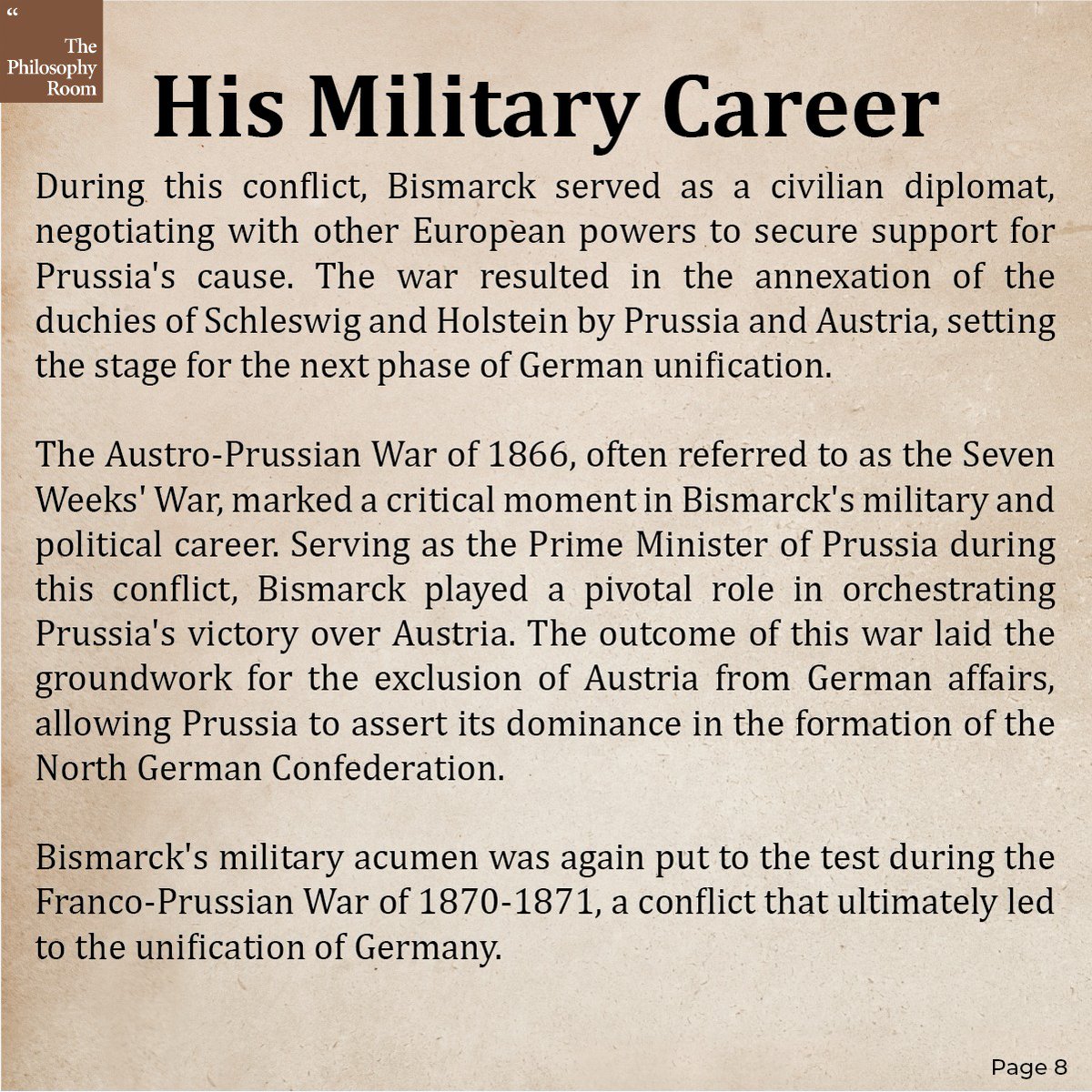BardReview's tweet photo. #Bismark's military career https://t.co/3i7ug4Vwbh