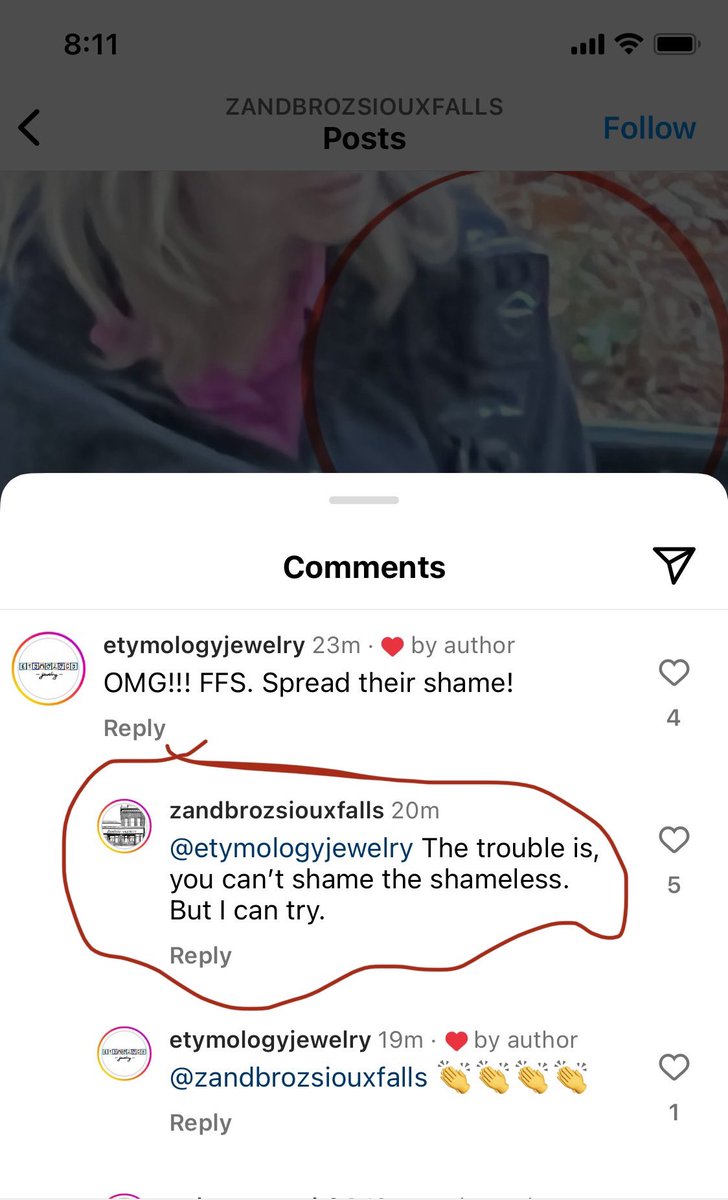 realColeHeisey's tweet photo. Hey Jeff @ZandbrozSF, why do you feel it appropriate to be the “Grand Marshal” for the Sioux Falls Parade of Lights @dtsiouxfalls when you have a gross history of harassing and denigrating @LifeDefenseFund women volunteers, in this case when she was alone, using your social media pages & in person?