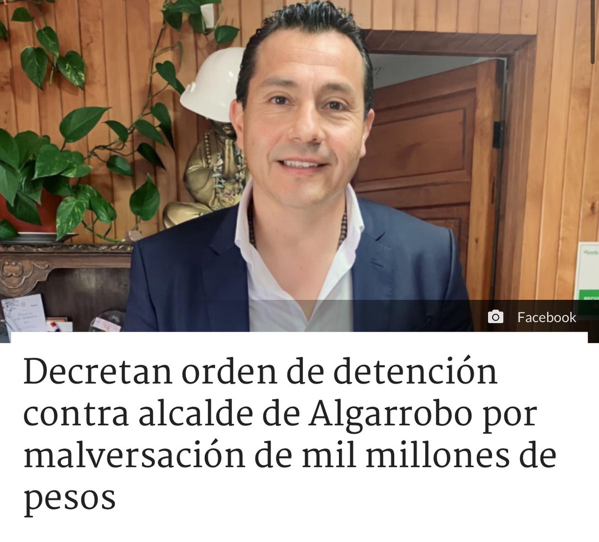 evelynmatthei's tweet image. Lo ocurrido con el alcalde de Algarrobo, José Luis Yáñez, duele y averguenza, sobre todo si viene desde mi sector. Cuidar los recursos públicos de quienes confiaron en nosotros para administrar una comuna es esencial en la Gestión Pública. La justicia debe actuar y el castigo…