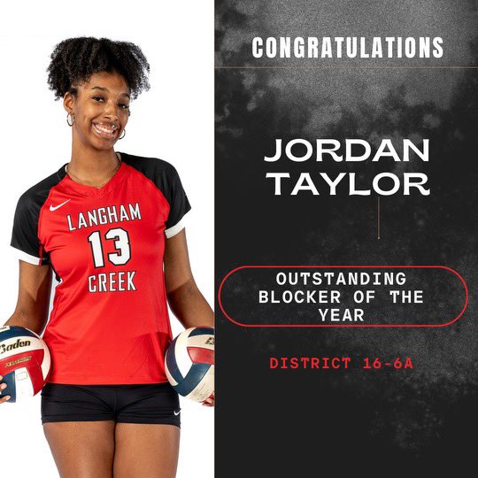 So excited to be the district 16-6A Outstanding Blocker of the Year for the third year in a row. Up next…. CLUB SZN🤗<a href="/LCHSLobosVB/">LoboVB</a> <a href="/houstonjuniors/">Houston Juniors</a>