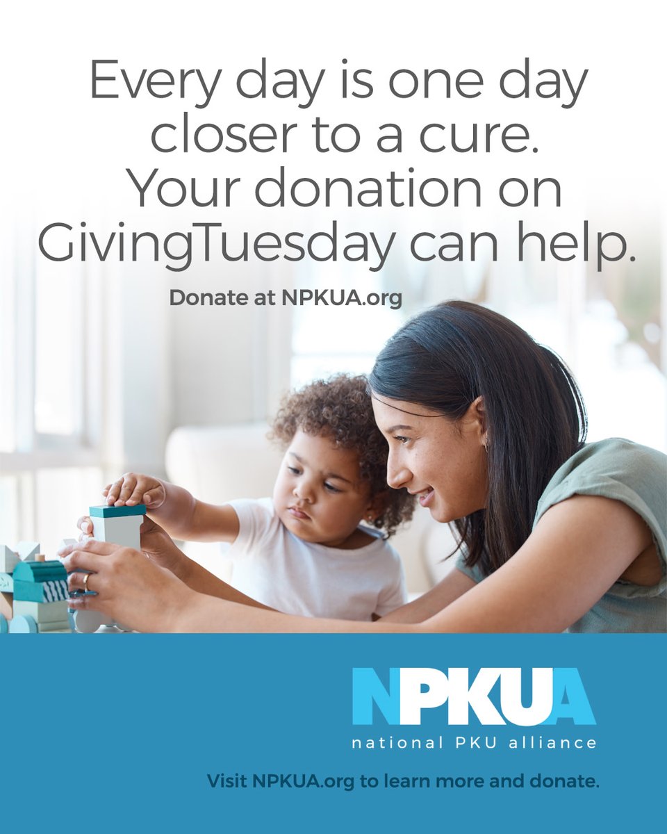 NPKUA_Info's tweet image. Your support means so much to all of us. Please share our post, and on GivingTuesday, we’d be grateful if you’d donate.  npkua.org  #PKU #PKUStrong #NPKUA #CurePKU #GivingTuesday #GivingTuesday2023