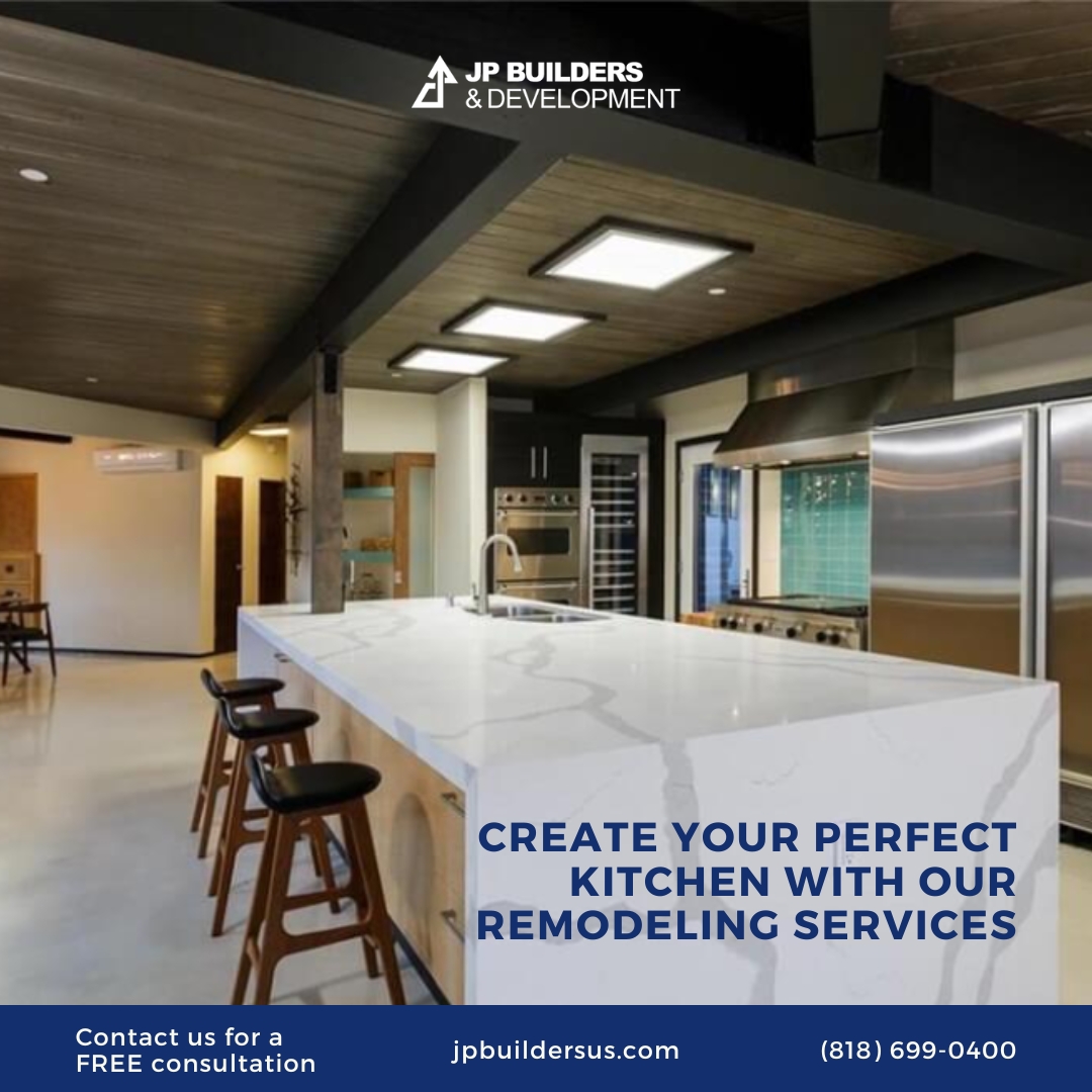 Contact our team today!
📞(818) 699-0400
👉jpbuildersus.com/kitchen-remode…

#contractor #LA #adu #homerenovation #customhome #homebuilders #residentialrenovation #remodeling #roomaddition #construction #constructionservices #kitchen