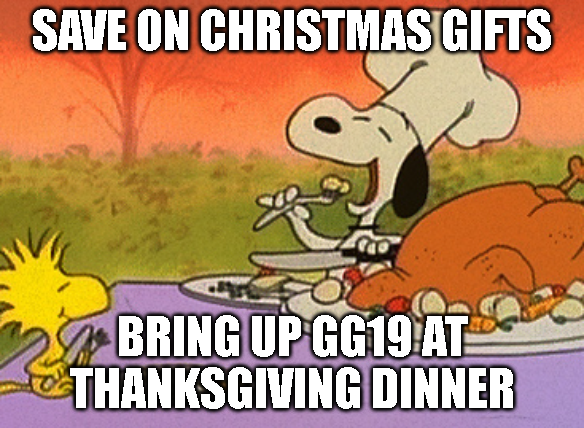 Happy Thanksgiving! 💛 🧡 🤎 💚

🫰 🦃 👉 bit.ly/GG19EGC 🙏

#FundWhatMatters 🦃 #GG19  🦃