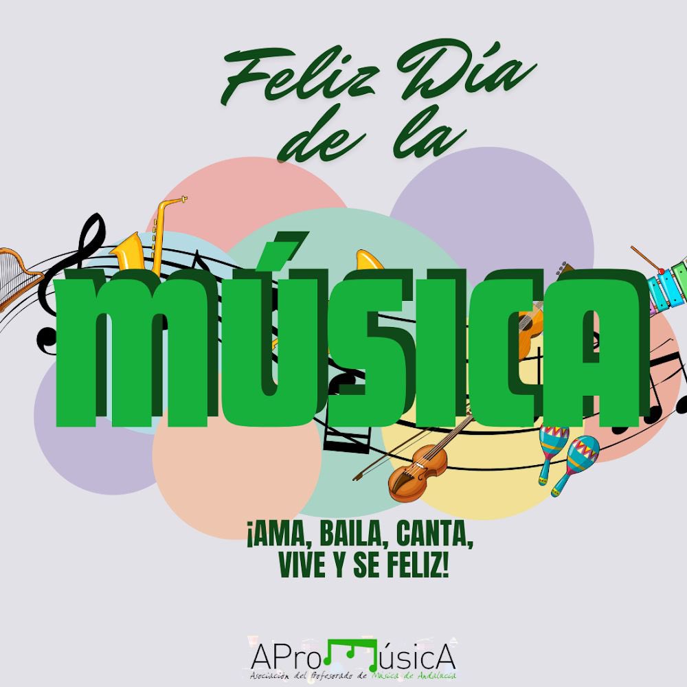 AProMusicA_AND's tweet photo. ¡Ama, baila, canta, vive y se feliz! 🎶

Felicidades a todos l@s docentes de #edmusical que llenan sus aulas de felicidad 🎉🎶

#educaconmúsica 
#SantaCecilia 
#diadelamúsica 🎵 https://t.co/Q0rRu3idSI