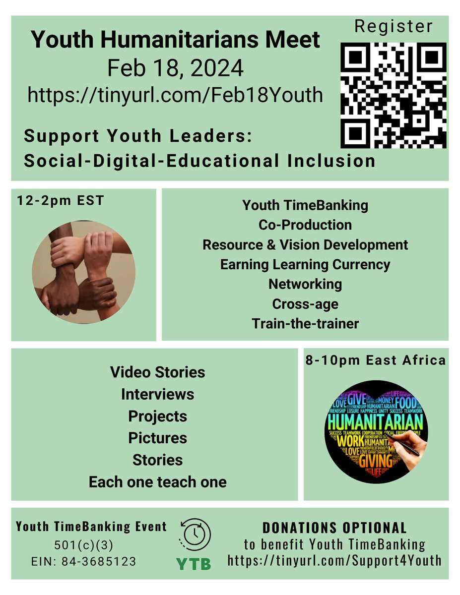 Youth TimeBanking tweet media