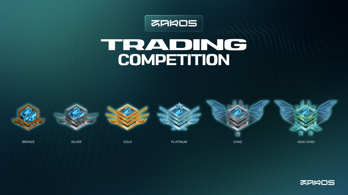 🚀 Join the Trading League Pre-Season with Zaros! 📈

🐉 Follow @zarosfi  and be part of the thrill! Get ready to conquer the ranks: Giga Chad, Chad, Platinum, Gold, and Silver.

#zarosthread #thread #TradingLeague #PreSeason