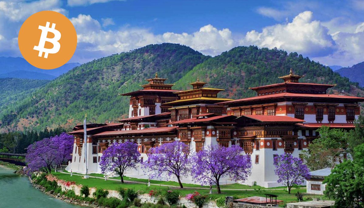 BitcoinMagazine's tweet photo. JUST IN: 🇧🇹 Kingdom of Bhutan "spent millions building its own #Bitcoin mining operation" in hopes to "avert an economic crisis" — Forbes https://t.co/dqJyDxxpkl