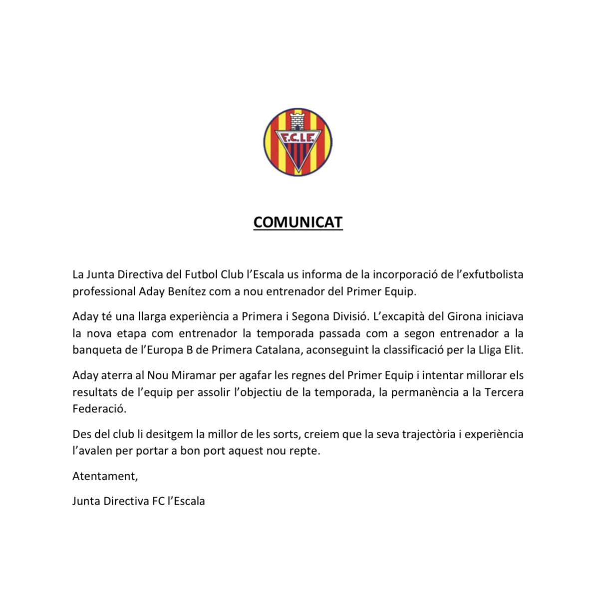 𝗕𝗘𝗡𝗩𝗜𝗡𝗚𝗨𝗧 𝗔𝗗𝗔𝗬 

<a href="/adaybenitez11/">Aday Benítez</a> ❤️💙