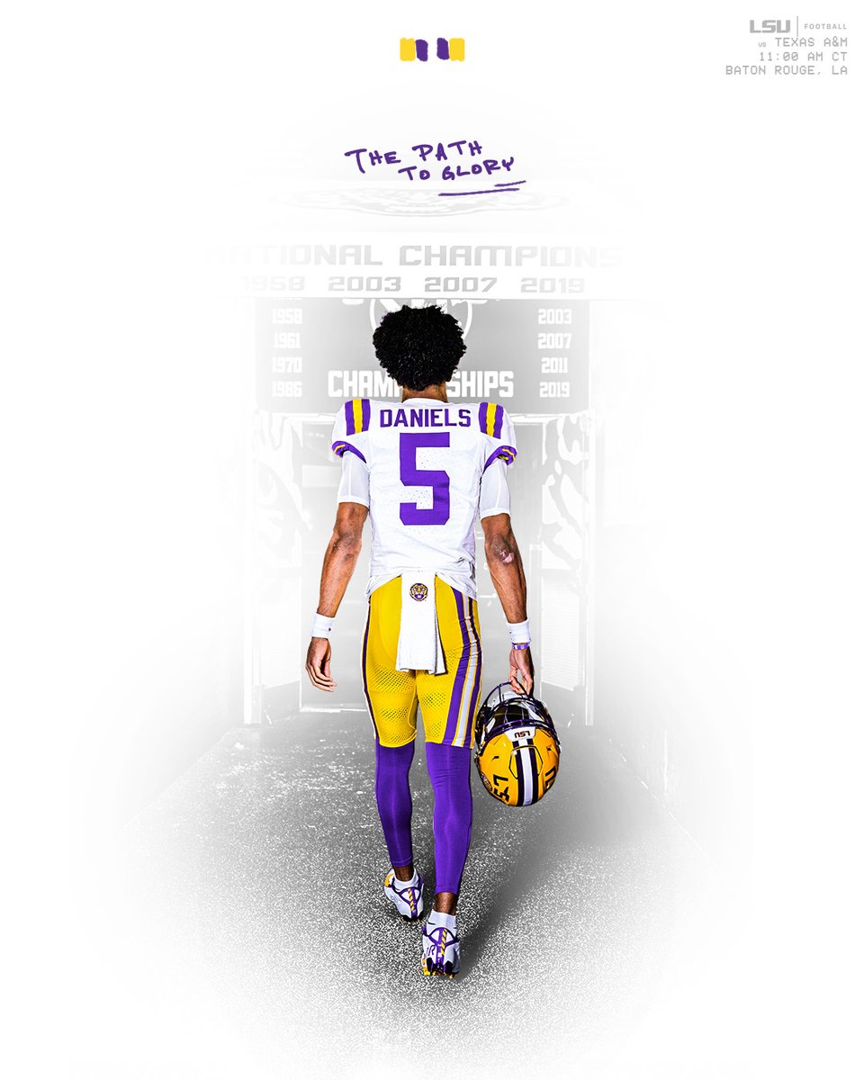 LSUfootball's tweet photo. One Final Time for That Kid https://t.co/8Wd3UGZa69